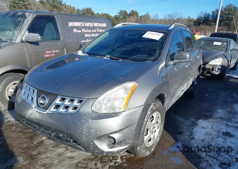 2014 Nissan Rogue Select S from USA, damaged, VIN JN8AS5MT0EW607668
